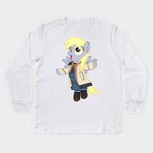 Lucky Doctor 13 Kids Long Sleeve T-Shirt